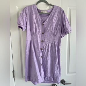 Loft Purple Dress